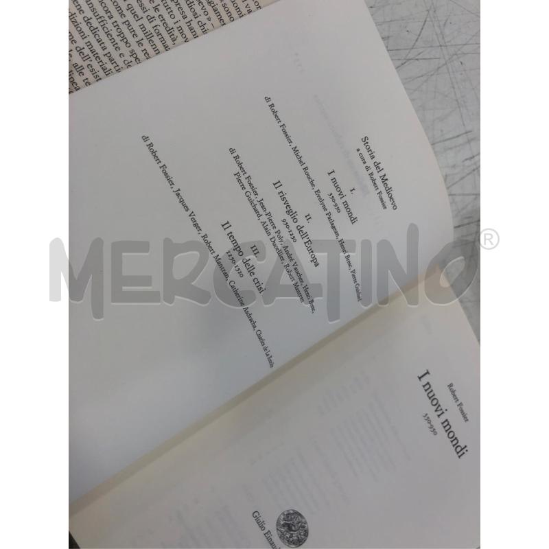 LIBRO BOX STORIA DEL MEDIOEVO FOSSIER EINAUDI | Mercatino dell'Usato Roma somalia 4