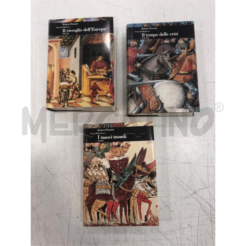 LIBRO BOX STORIA DEL MEDIOEVO FOSSIER EINAUDI | Mercatino dell'Usato Roma somalia 5