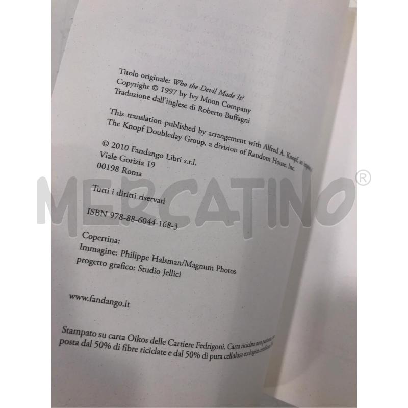 LIBRO CHI HA FATTO QUEL FILM PETER BOGDANOVICH | Mercatino dell'Usato Roma somalia 3