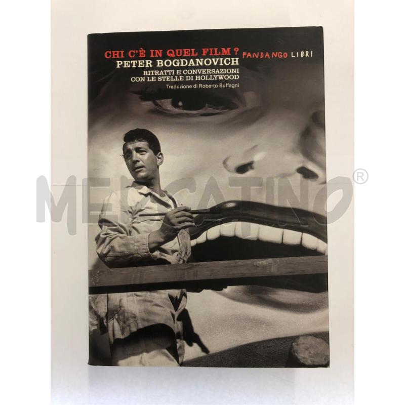 LIBRO CINEMA BOGDANOVICH CHI C'E' IN QUEL FILM | Mercatino dell'Usato Roma somalia 1