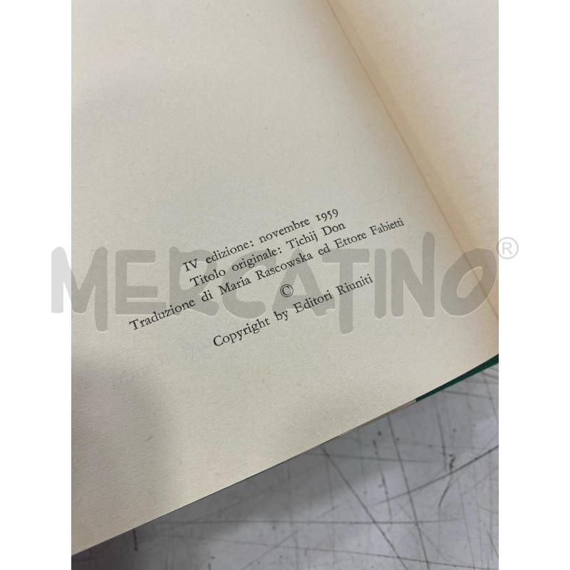 LIBRO COFANETTO IL PLACIDO DON ED RIUNITI | Mercatino dell'Usato Roma somalia 3
