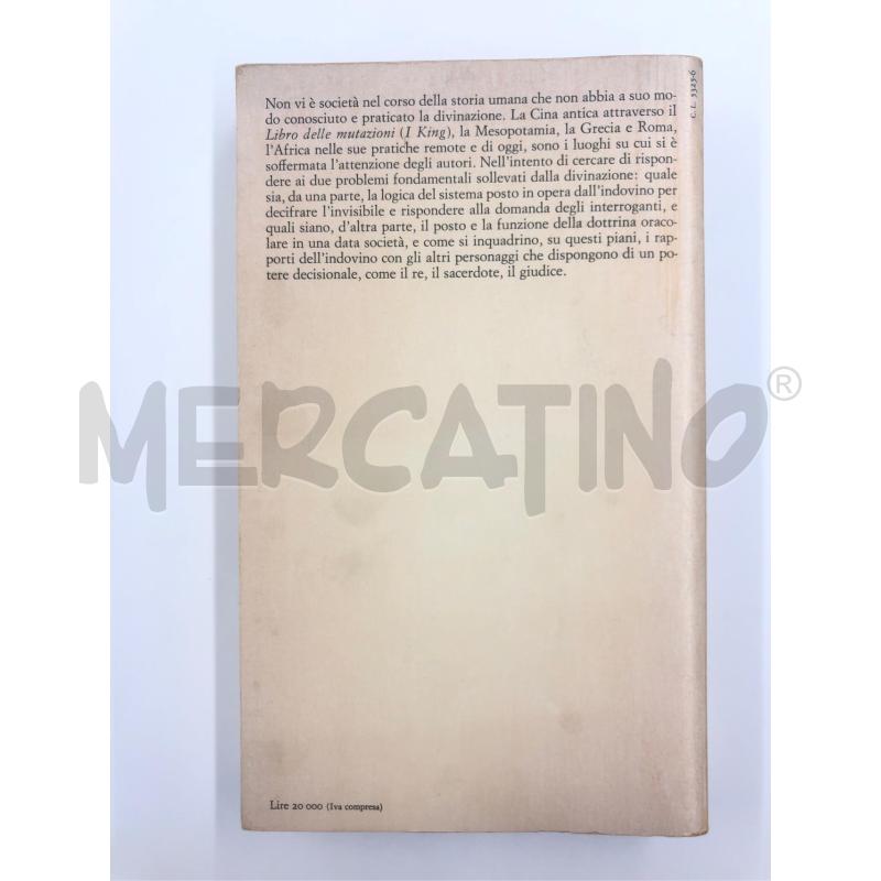 LIBRO DIVINAZIONE E RAZIONALITA' EINAUDI 1981 | Mercatino dell'Usato Roma somalia 2