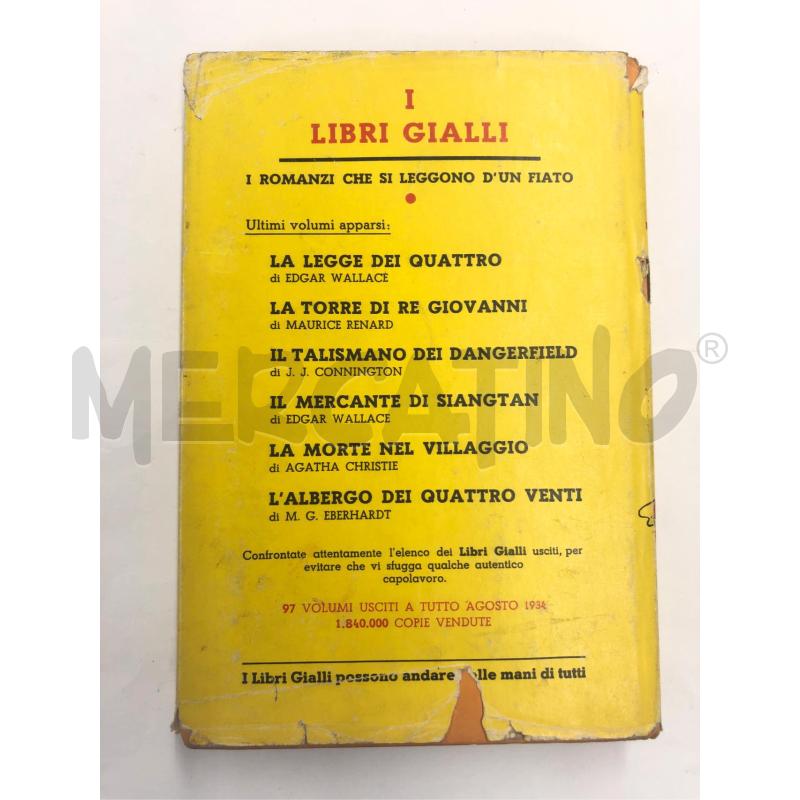 LIBRO EDGAR WALLACE IL SIGNOR REEDER 1934 | Mercatino dell'Usato Roma somalia 2