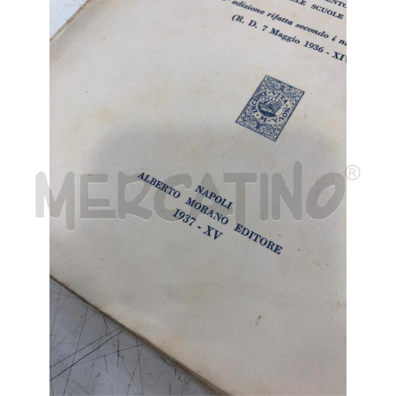 LIBRO ELEMENTI DI CULTURA MILITARE 1937 | Mercatino dell'Usato Roma somalia 2