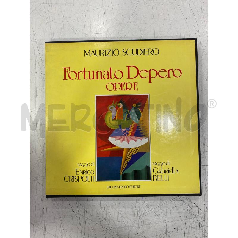 LIBRO FORTUNATO DEPERO OPERE LUIGI REVERDITO OPERE | Mercatino dell'Usato Roma somalia 1