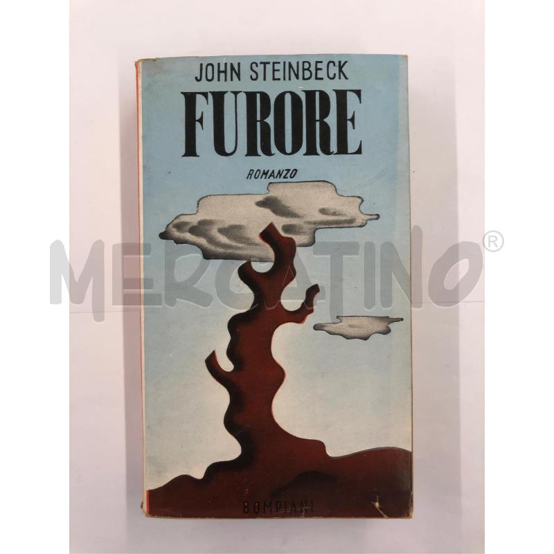 LIBRO FURORE STEINBECK FURORE 1949 | Mercatino dell'Usato Roma somalia 1