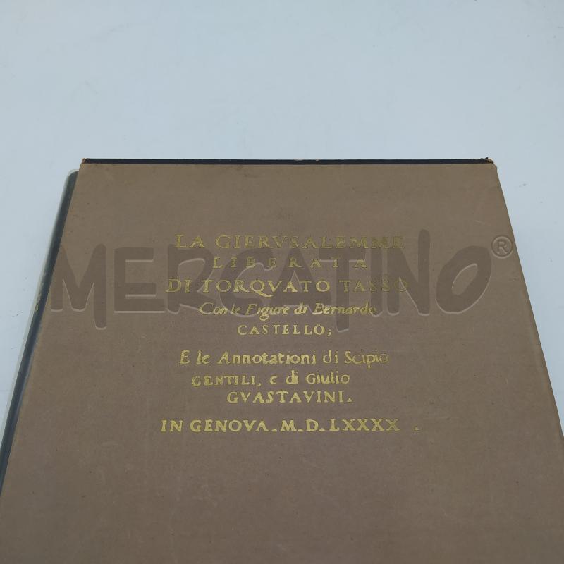 LIBRO GERUSALEMME LIBERATA FACSIMILE BARTOLI 1966 | Mercatino dell'Usato Roma somalia 2