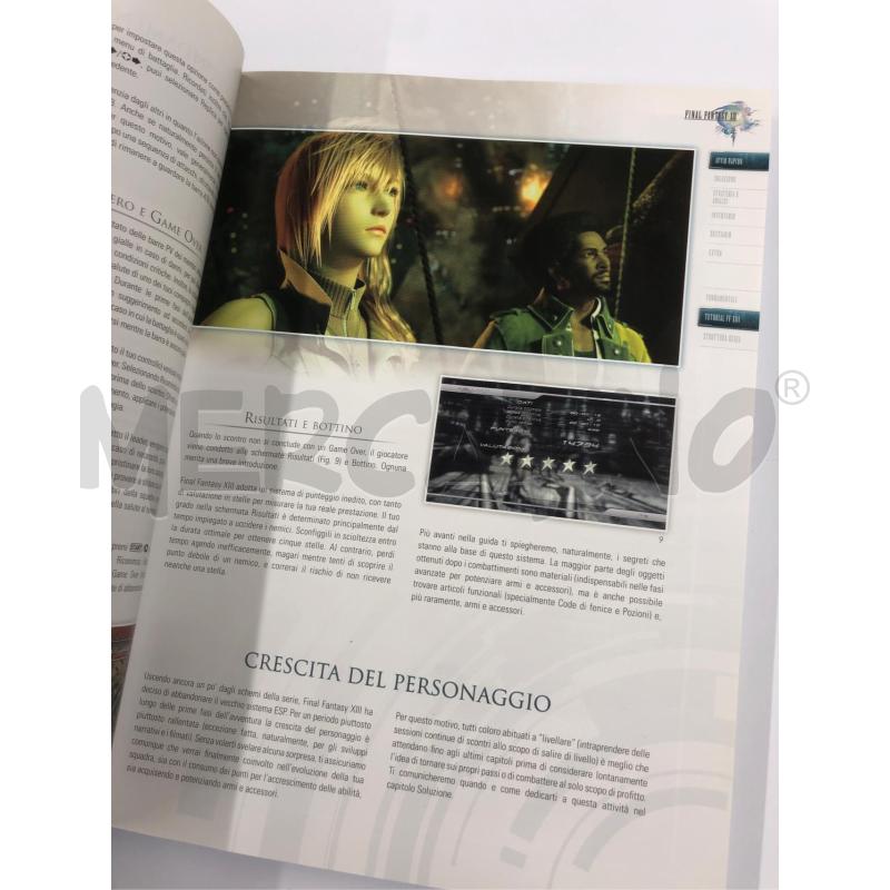 LIBRO GUIDA UFFICIALE FINAL FANTASY XIII | Mercatino dell'Usato Roma somalia 4