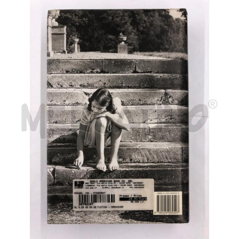 LIBRO IAN MCEWAN ATONEMENT INGLESE ESPIAZIONE I ED 2001 | Mercatino dell'Usato Roma somalia 2
