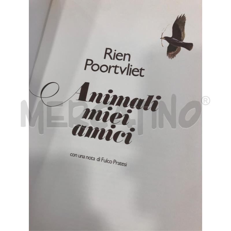 LIBRO ILLUSTRATO ANIMALI MIEI AMICI RIZZOLI 1980 | Mercatino dell'Usato Roma somalia 2