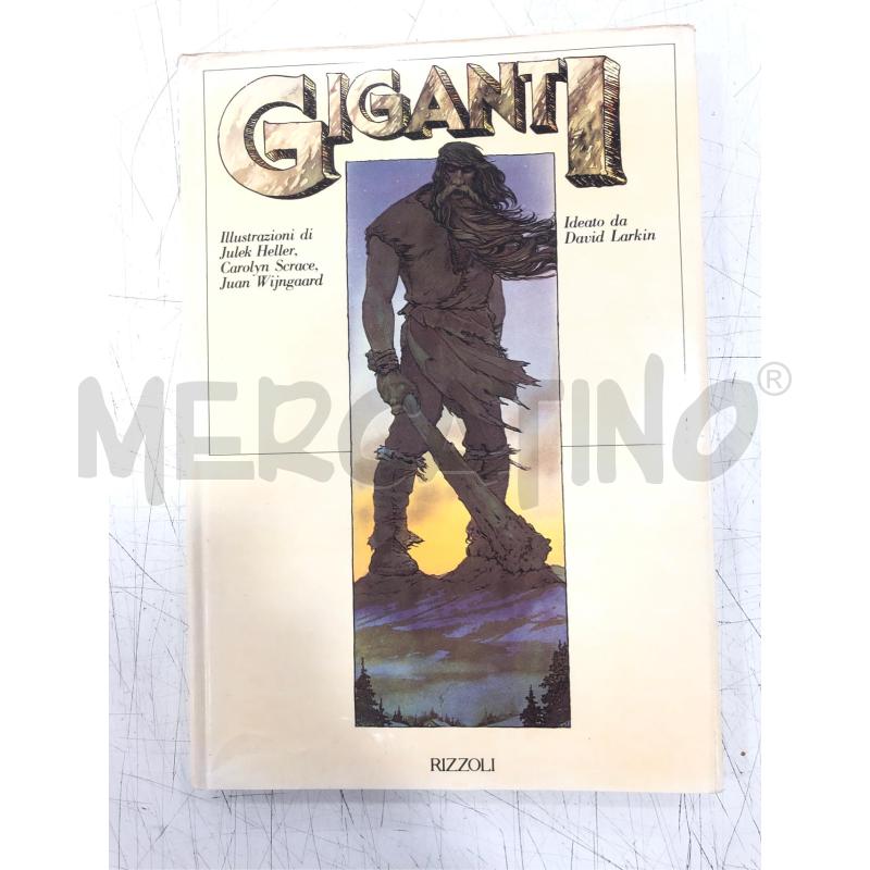 LIBRO ILLUSTRATO GIGANTI RIZZOLI 1980 | Mercatino dell'Usato Roma somalia 1