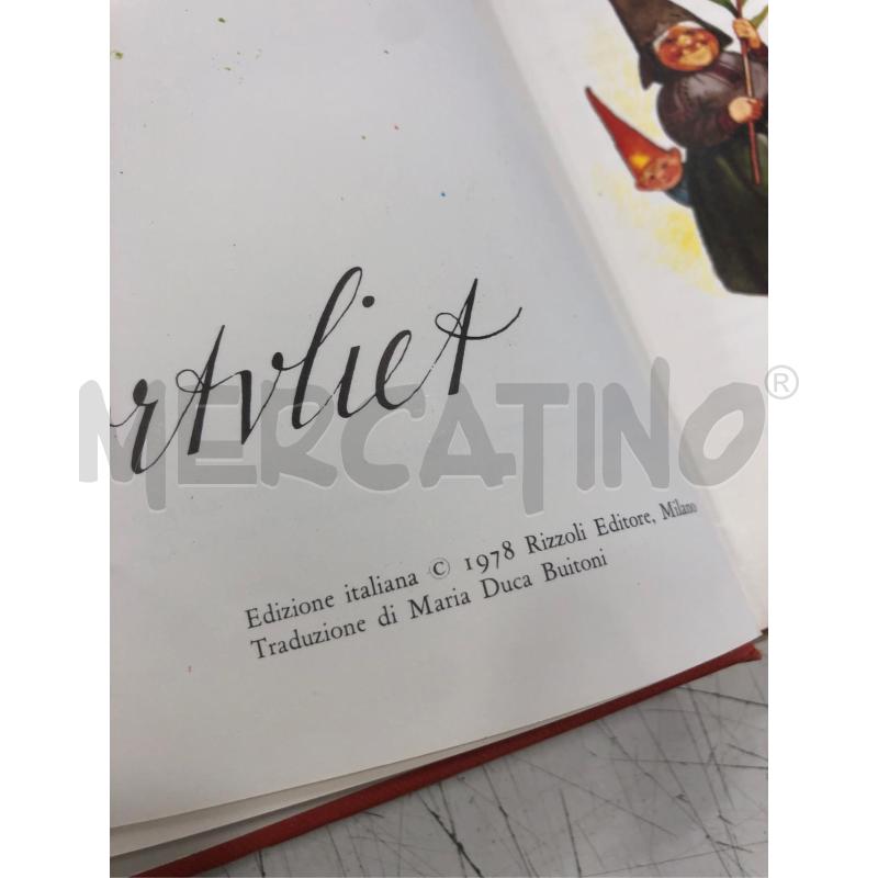 LIBRO ILLUSTRATO GNOMI RIZZOLI 1978 | Mercatino dell'Usato Roma somalia 2