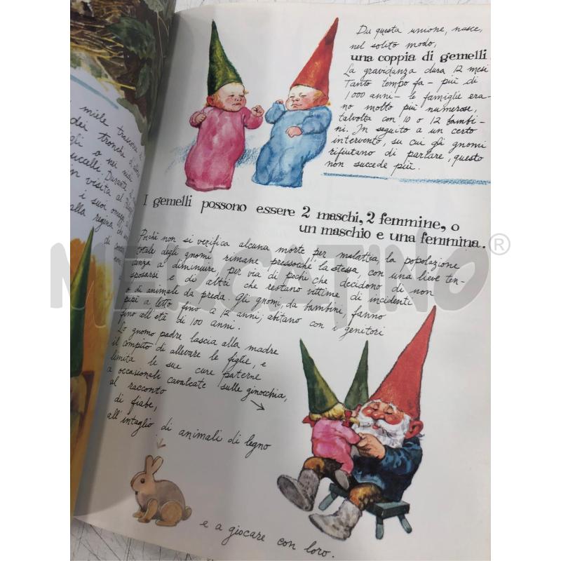 LIBRO ILLUSTRATO GNOMI RIZZOLI 1978 | Mercatino dell'Usato Roma somalia 4