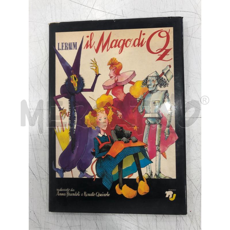 LIBRO ILLUSTRATO IL MAGO DI OZ RIZZOLI 1980 | Mercatino dell'Usato Roma somalia 1