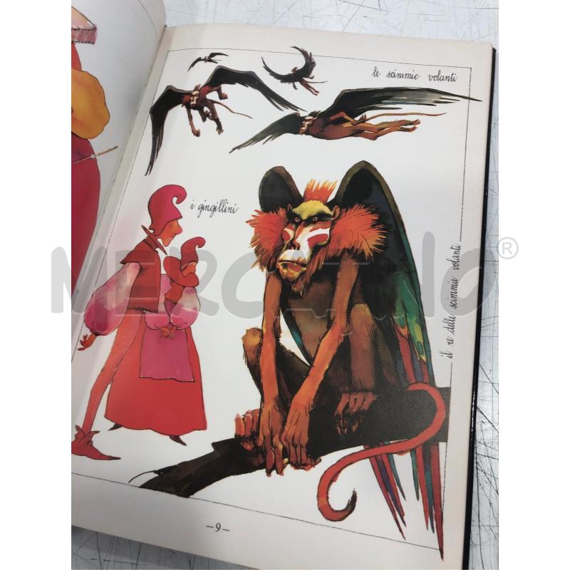 LIBRO ILLUSTRATO IL MAGO DI OZ RIZZOLI 1980 | Mercatino dell'Usato Roma somalia 5