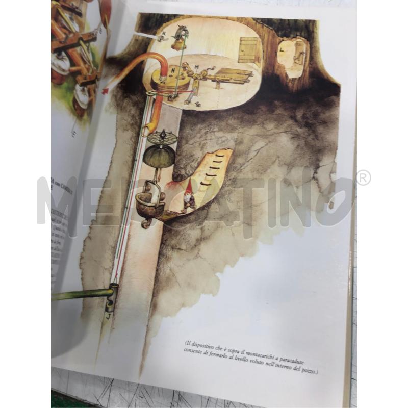 LIBRO ILLUSTRATO IL SEGRETO DEI GNOMI RIZZOLI 1982 | Mercatino dell'Usato Roma somalia 4