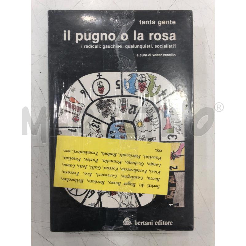 LIBRO IL PUGNO O LA ROSA BERTANI ED | Mercatino dell'Usato Roma somalia 1