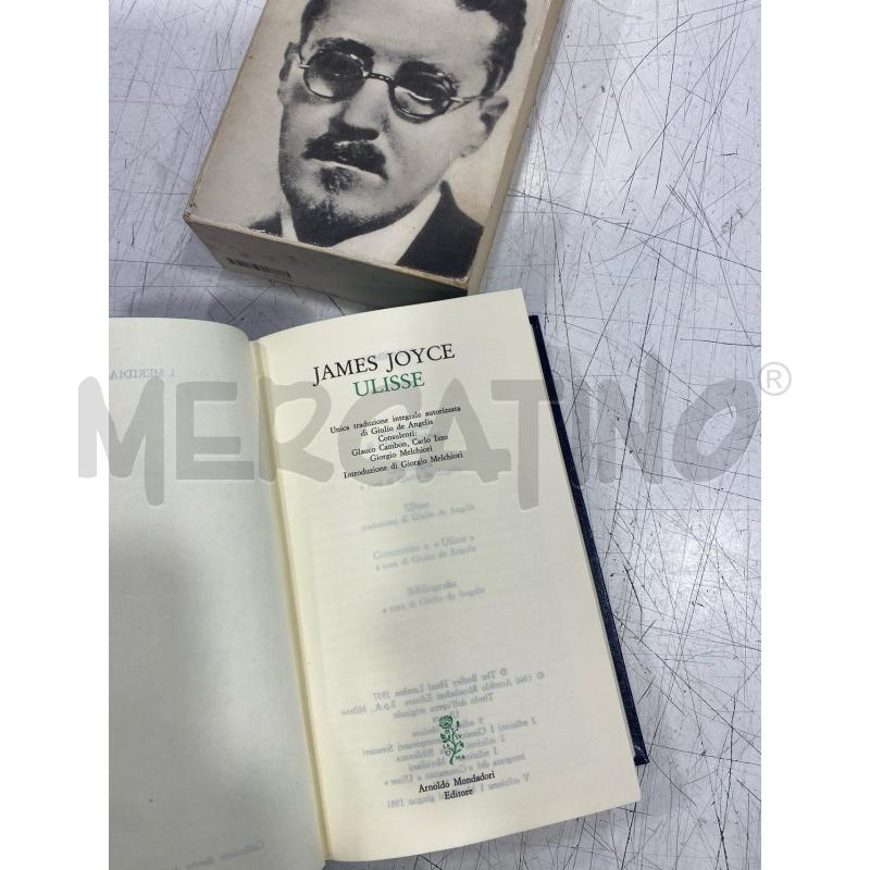 LIBRO JOYCE ULISSE I MERIDIANI 1981 | Mercatino dell'Usato Roma somalia 2