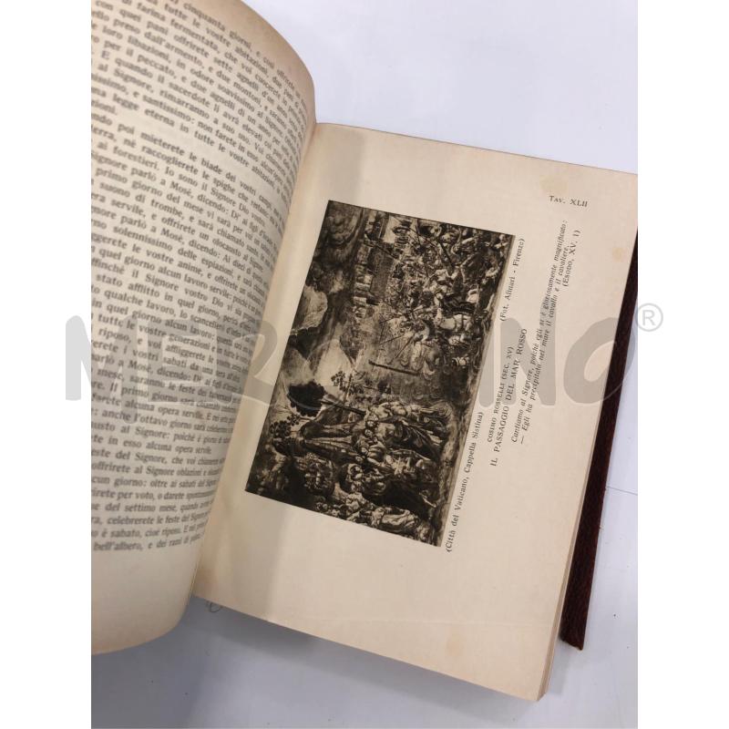 LIBRO LA BIBBIA ILLUSTRATA ISTITUO ARTE GRAFICHE 1936 | Mercatino dell'Usato Roma somalia 4