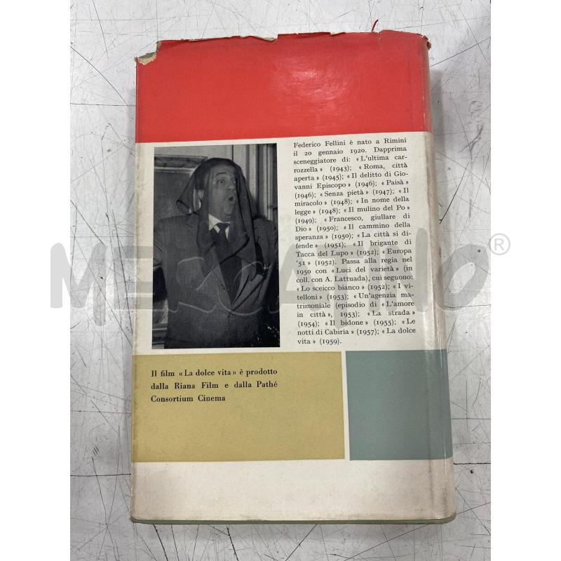 LIBRO LA DOLCE VITA CAPPELLI EDITORE 1960 II ED | Mercatino dell'Usato Roma somalia 2
