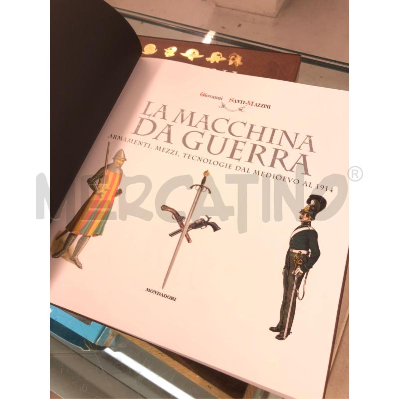 LIBRO LA MACCHINA DA GUERRA MONDADORI | Mercatino dell'Usato Roma somalia 2
