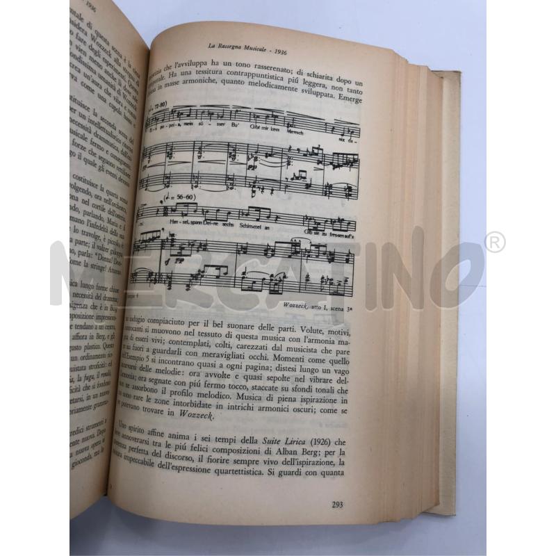 LIBRO LA RASSEGNA MUSICALE FELTRINELLI LUIGI PESTALOZZA | Mercatino dell'Usato Roma somalia 3