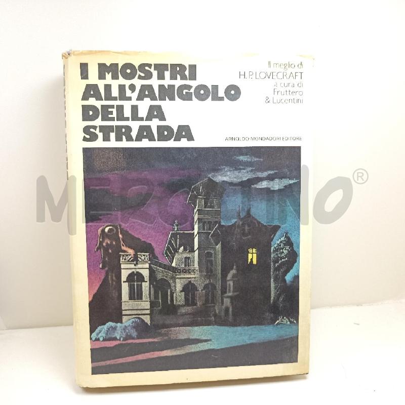 LIBRO LOVECRAFT I MOSTRI ALL ANGLO DELLA STRADA 1974 | Mercatino dell'Usato Roma somalia 1