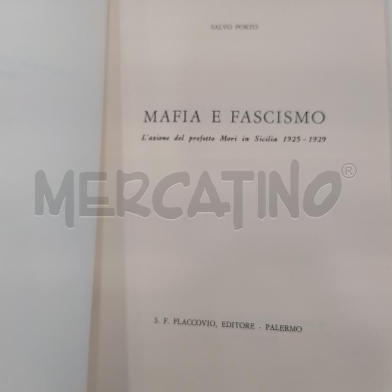 LIBRO MAFA E FASCISMO 1977 | Mercatino dell'Usato Roma somalia 2
