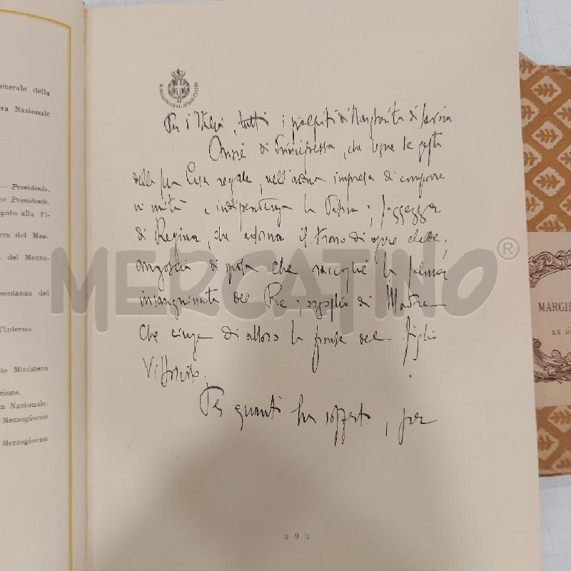 LIBRO MARGHERITA DI SAVOIA XX DICEMBRE 1925 | Mercatino dell'Usato Roma somalia 3