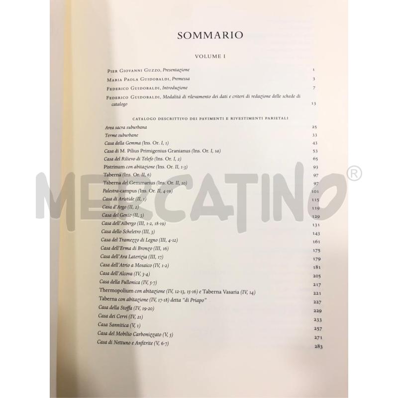 LIBRO MOSAICI ANTICHI IN ITALIA ERCOLANO SERRA EDITORE | Mercatino dell'Usato Roma somalia 4