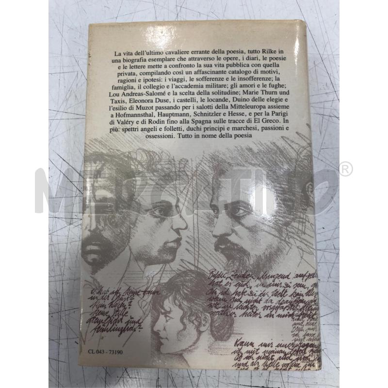 LIBRO RILKE LA VITA E LE OPERE LONGANESI | Mercatino dell'Usato Roma somalia 2
