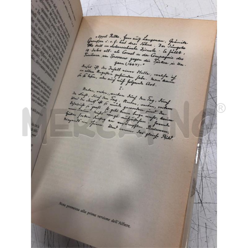 LIBRO RILKE LA VITA E LE OPERE LONGANESI | Mercatino dell'Usato Roma somalia 5