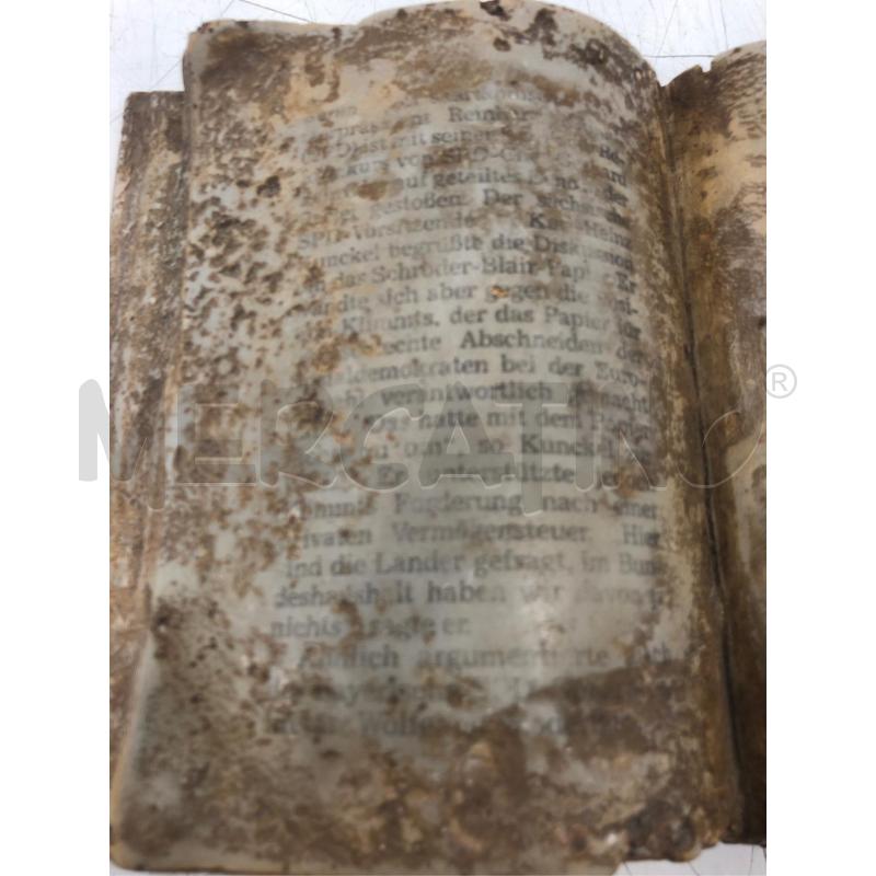 LIBRO TEDESCO IN MARMO E RESINA ENZO GUARICCI | Mercatino dell'Usato Roma somalia 2