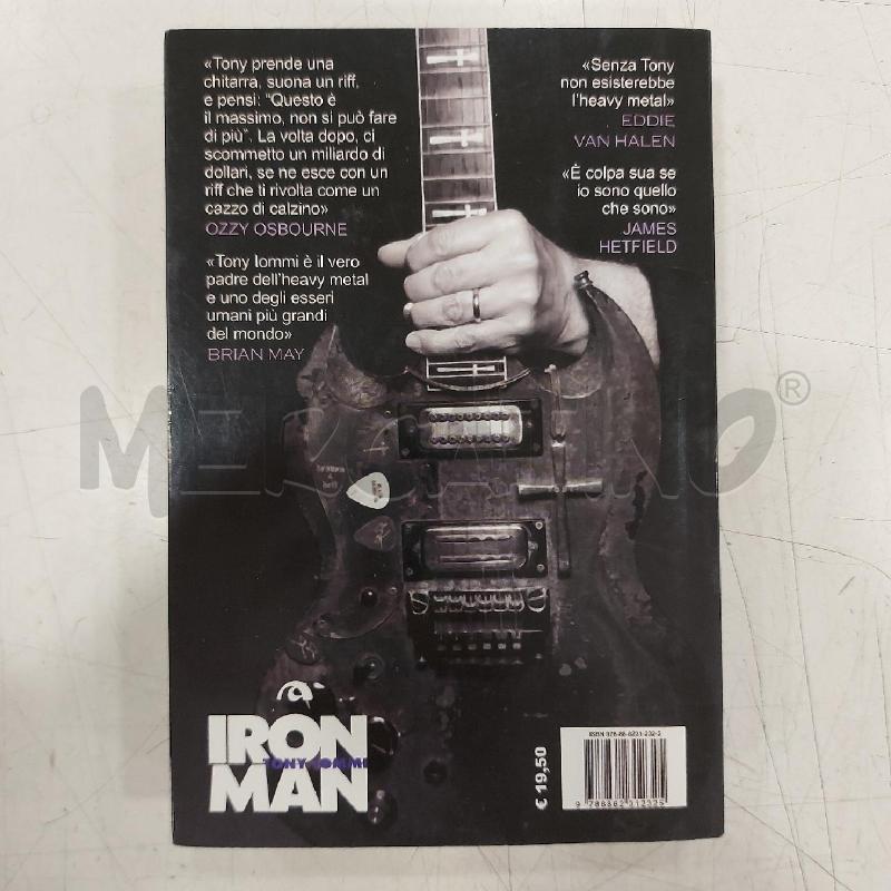 LIBRO TONY IOMMI IRON MAN ARCANA I ED | Mercatino dell'Usato Roma somalia 2
