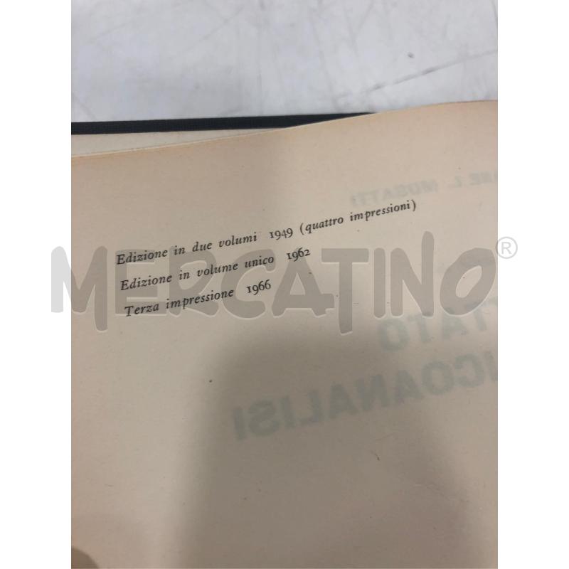 LIBRO TRATTATO DI PSICOANALISI BORINGHIERI 1966 | Mercatino dell'Usato Roma somalia 2
