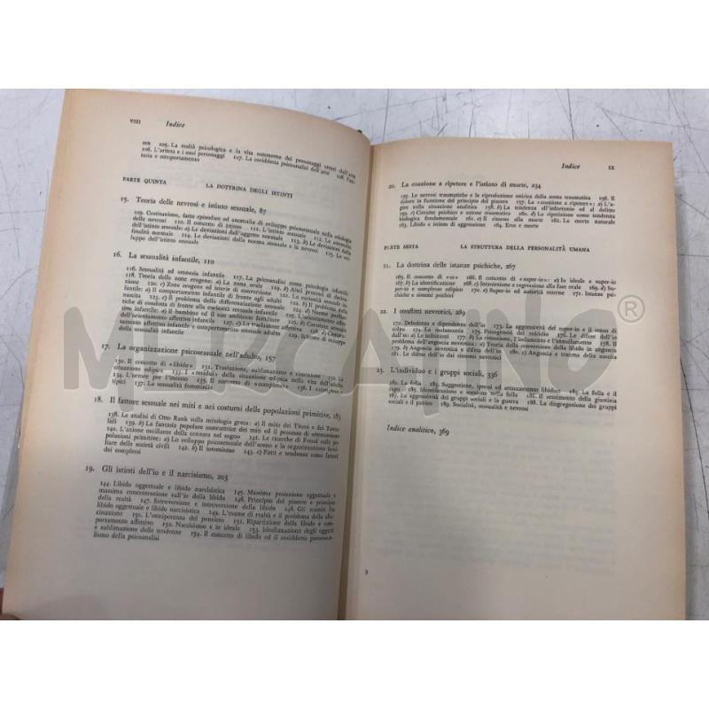 LIBRO TRATTATO DI PSICOANALISI BORINGHIERI 1966 | Mercatino dell'Usato Roma somalia 5