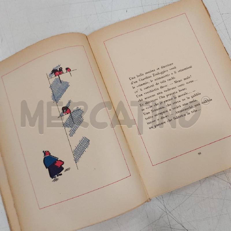 LIBRO TRILUSSA GIOVE E LE BESTIE MONDAODRI 1932 | Mercatino dell'Usato Roma somalia 4