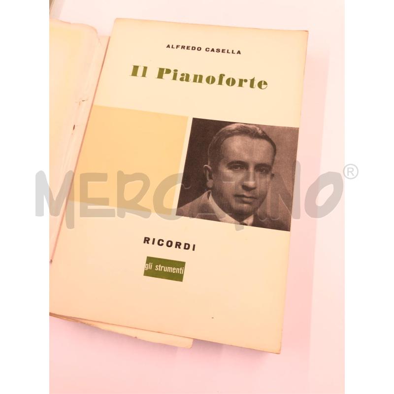 LIBRO VECCHIO CASELLA IL PIANOFORTE RICORDI | Mercatino dell'Usato Roma somalia 3