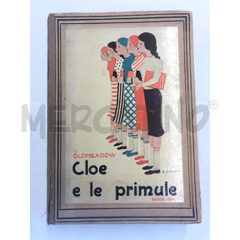 LIBRO VECCHIO CLOE E LE PRIMULE 1935 | Mercatino dell'Usato Roma somalia 1
