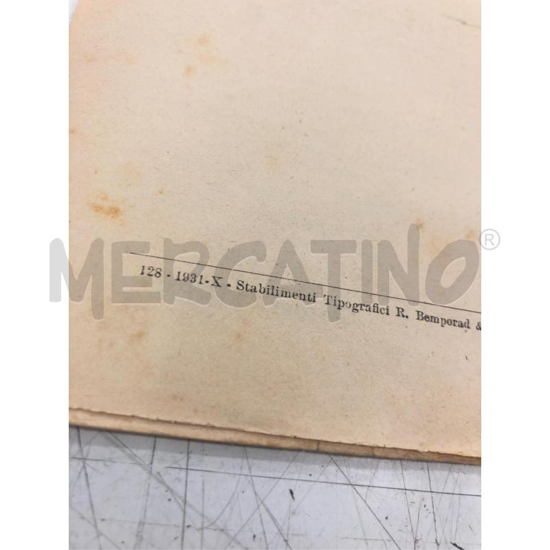 LIBRO VECCHIO PINOCCHIO CON DIFETTI 1931 | Mercatino dell'Usato Roma somalia 4
