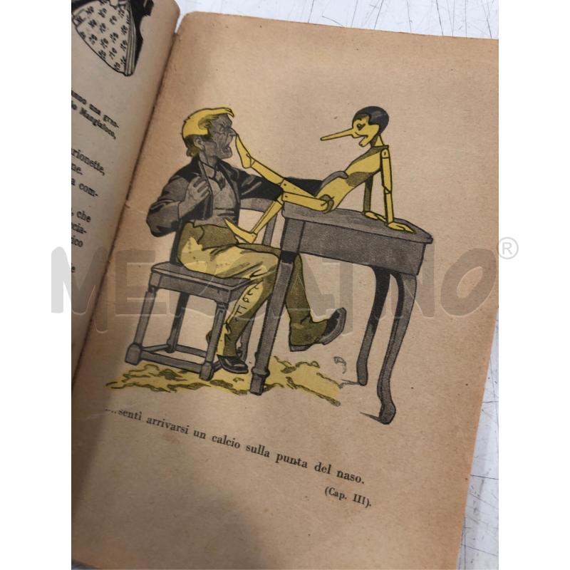 LIBRO VECCHIO PINOCCHIO CON DIFETTI 1931 | Mercatino dell'Usato Roma somalia 5
