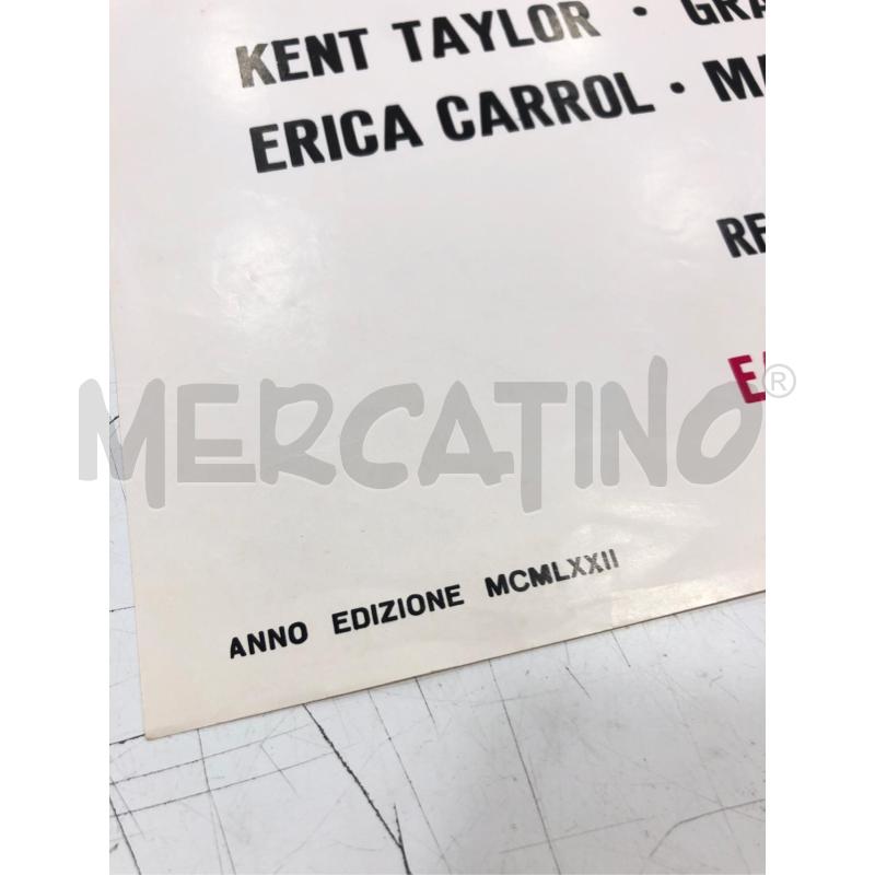 LOCANDINA L'ORGIA DEL VAMPIRO VINTAGE | Mercatino dell'Usato Roma somalia 3