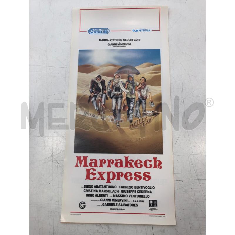 LOCANDINA MARRAKECHH EXPRESS SALVATORES | Mercatino dell'Usato Roma somalia 1