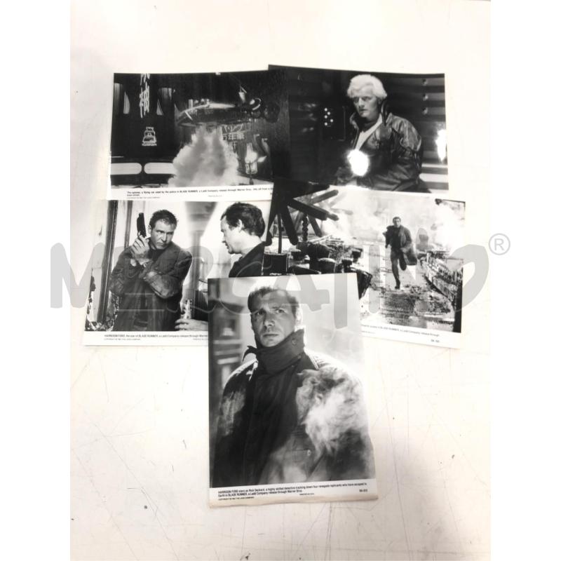 LOTTO FOTOGRAFIE B/N BLADE RUNNER 1982 | Mercatino dell'Usato Roma somalia 1