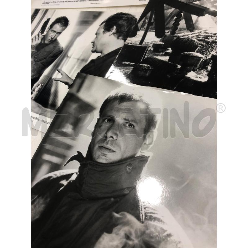 LOTTO FOTOGRAFIE B/N BLADE RUNNER 1982 | Mercatino dell'Usato Roma somalia 2