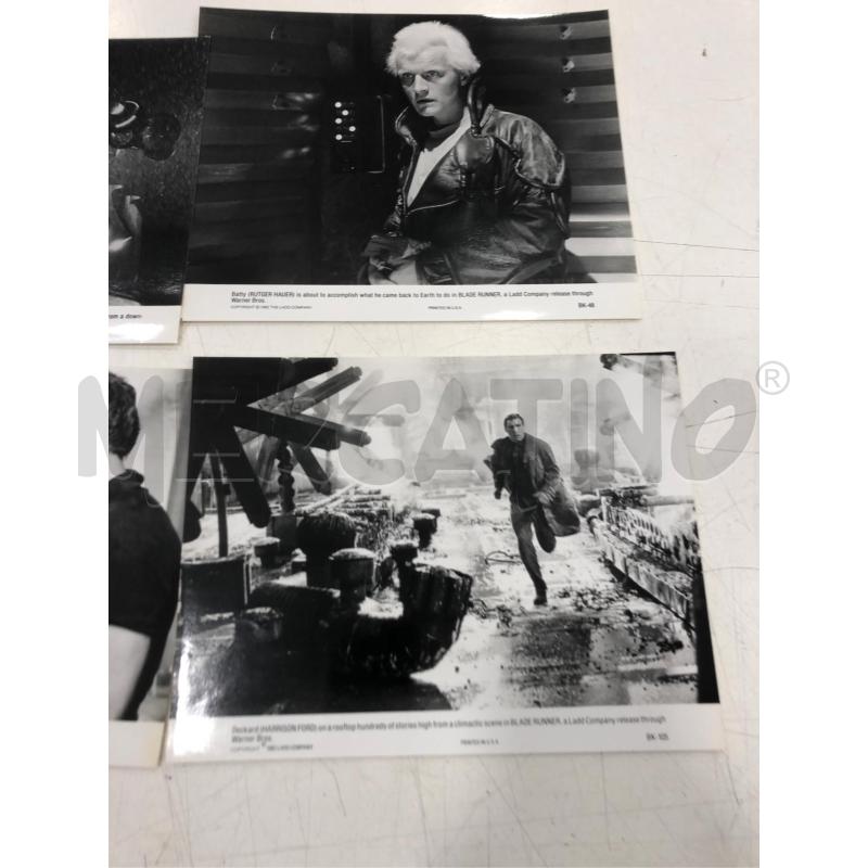 LOTTO FOTOGRAFIE B/N BLADE RUNNER 1982 | Mercatino dell'Usato Roma somalia 5