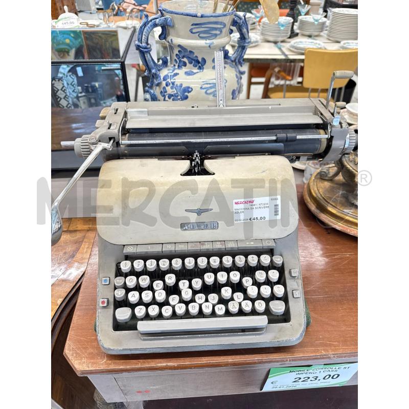 MACCHINA DA SCRIVERE ADLER | Mercatino dell'Usato Roma somalia 1
