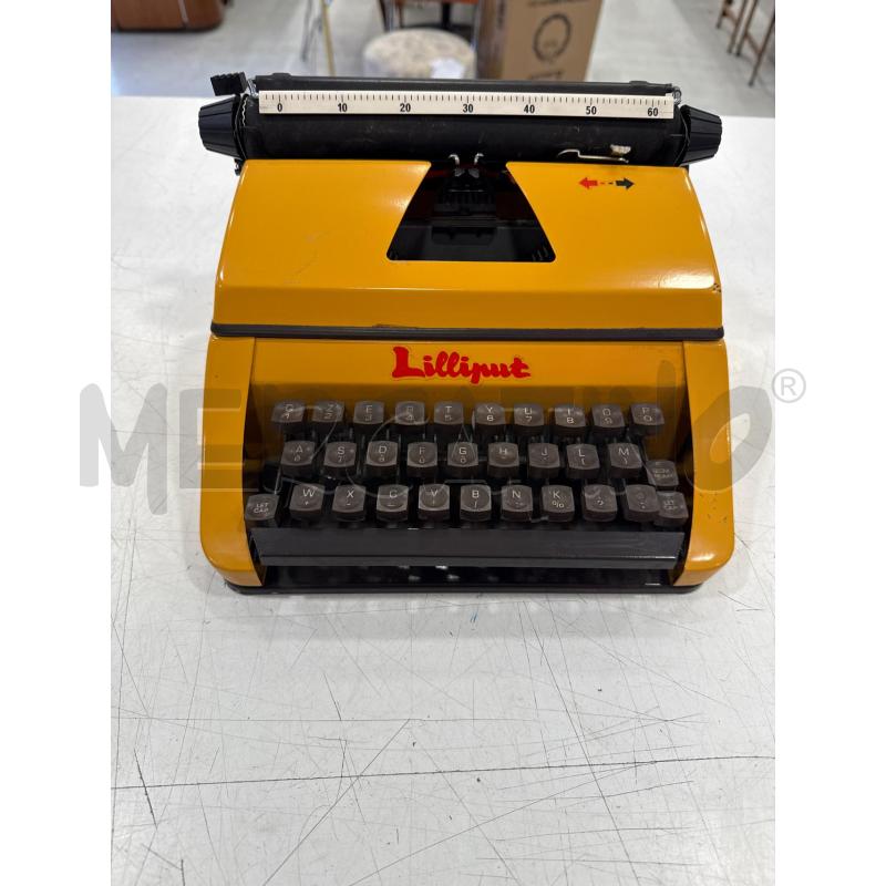 MACCHINA DA SCRIVERE LILLIPUT | Mercatino dell'Usato Roma somalia 1
