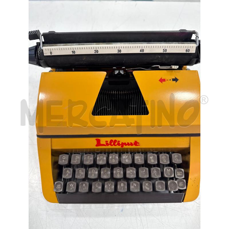 MACCHINA DA SCRIVERE LILLIPUT | Mercatino dell'Usato Roma somalia 3
