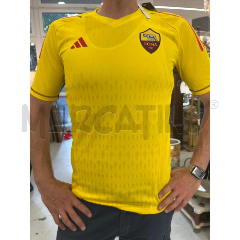 MAGLIA AS ROMA 23/24 PORTIERE GIALLA L | Mercatino dell'Usato Roma somalia 1
